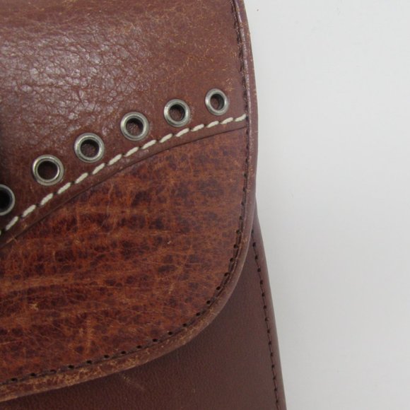 BOSCA LEATHER BIFOLD WALLET BROWN MEN'S Cc SLOTS DRIVER LICENSE FOLD OUT - Picture 2 of 8